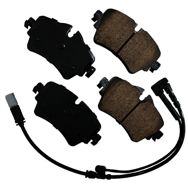 Akebono Euro Akebono EUR1801 Euro Ultra Premium Ceramic Pads EUR1801 - main